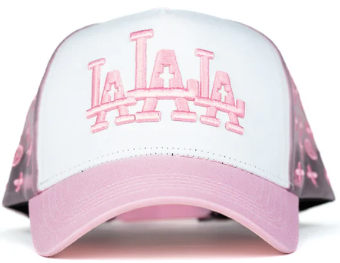 GORRA RUDE AWAKENINGS LALALA PINK MONOGRAM